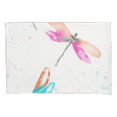 Libellen 2 kissenbezug (Vorderseite-Links)