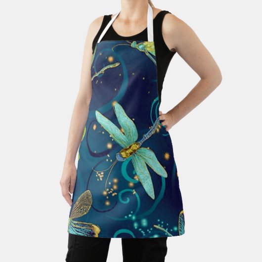 Libellen Aquamarin Schürze (InSitu)