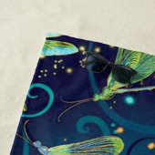 Libellen Aquamarin Strandtuch (Beispiel)