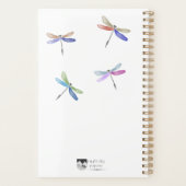 Libellen-Aquarell-Jahresplaner Planer (Rückseite)