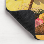 Libellen auf der Blume Mousepad (Ecke)