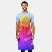 Libellen auf der Schürze des Wassers (Getragen)