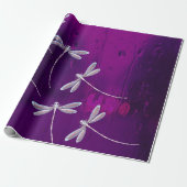 Libellen auf Wasser Geschenkpapier (Ungerollt)