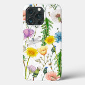 Libellen auf Wildblumen Case-Mate iPhone Hülle (Rückseite)