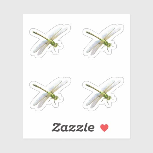 Libellen Aufkleber (Blatt)