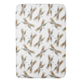 Libellen Badematte (Vorderseite Vertikal)