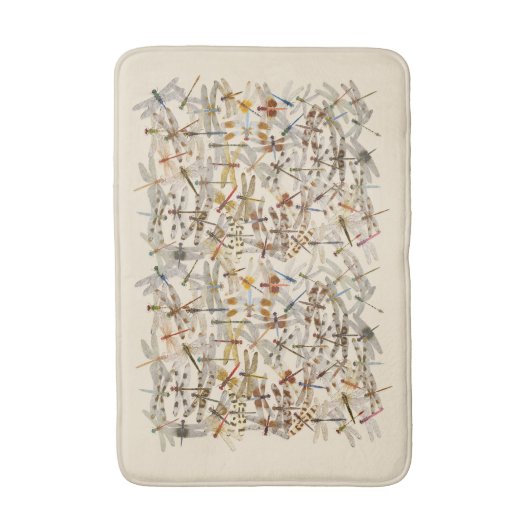 Libellen-Badematte Badematte (Vorderseite Vertikal)