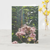 Libellen-Beileidskarte Karte (Gelbe Blume)