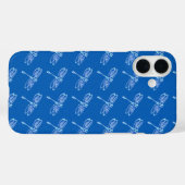 Libellen, blass auf Denim Blau Case-Mate iPhone Hülle (Rückseite (Horizontal))