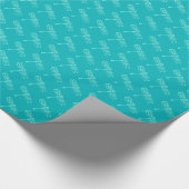 Libellen, blass, türkis geschenkpapier (Ecke)