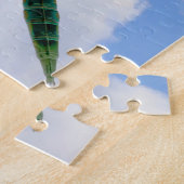 Libellen Blauer Himmel und weiße Wolken Puzzle (Seite)