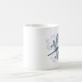 Libellen-Blume Kaffeetasse (Mittel)