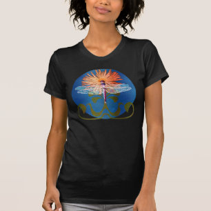 Libellen-Blume T-Shirt