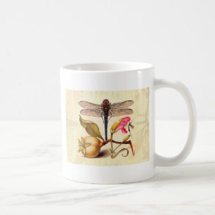 Libellen-Botanische-Natur-Wildlife-Hoefnagel-Kunst Kaffeetasse