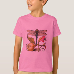 Libellen-Botanische-Natur-Wildlife-Hoefnagel-Kunst T-Shirt