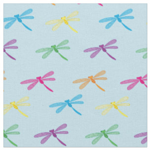 Libellen Bunte Libelle Regenbogen Stoff