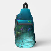 Libellen Crossbody Bag (Vorderseite)