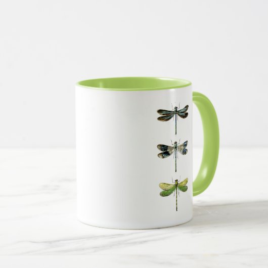 Libellen drucken 3 tasse (VorderseiteRechts)