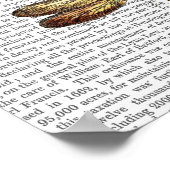 Libellen drucken poster (Ecke)