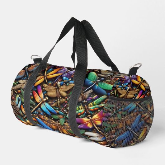 Libellen duffle bag (Rechte Ecke)