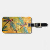 Libellen-Dunst Gepäckanhänger (Vorderseite horizontal)