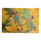 Libellen-Dunst Kissenbezug (Rückseite)