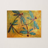 Libellen-Dunst Puzzle (Horizontal)