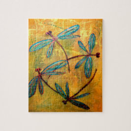 Libellen-Dunst Puzzle