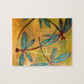 Libellen-Dunst Puzzle (Horizontal)