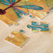 Libellen-Dunst Puzzle (Seite)