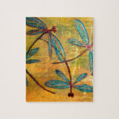 Libellen-Dunst Puzzle (Vertikal)