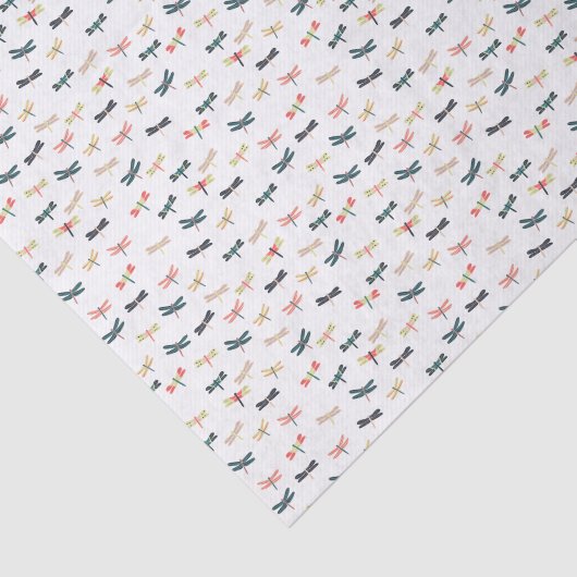 Libellen durch Origami Drucke Seidenpapier (Ausschnitt)