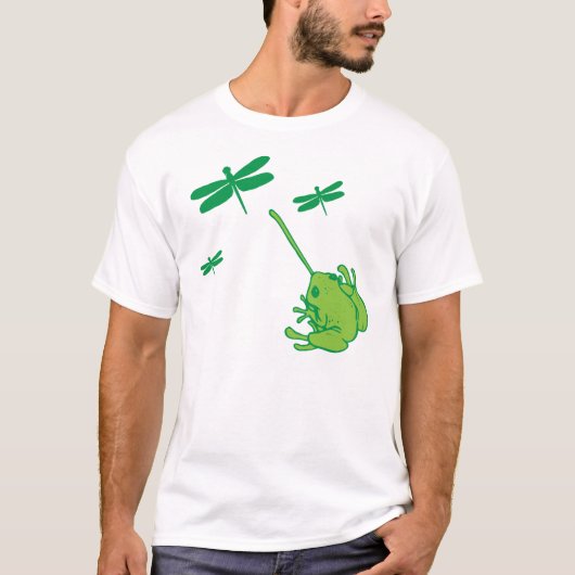 Libellen-Fänger T-Shirt (Vorderseite)
