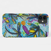 Libellen-Fantasie Case-Mate iPhone Hülle (Rückseite (Horizontal))