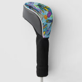 Libellen-Fantasie Golf Headcover (angewinkelt)