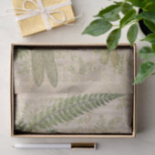 Libellen-Farn-Französisches-Script-Decoupage-Vinta Seidenpapier (Geschenk)