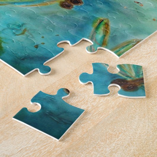 Libellen-Flirt Puzzle (Seite)