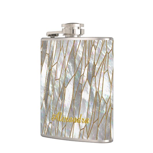 Libellen-Flügel Flachmann (Links)