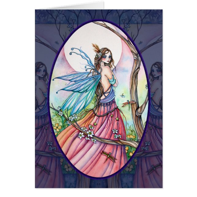 Libellen-Flüstern - leere Karte (Vorne)