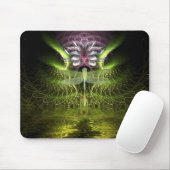 Libellen-Fraktal-Magie Mousepad (Mit Mouse)