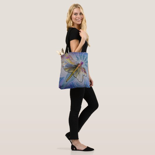 Libellen-Frauen-Tasche Tasche (Am Model)