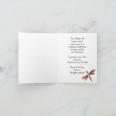 Libellen-Geburtstags-Einladung Einladung (Innenseite)