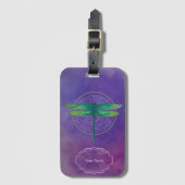 Libellen-Gepäckanhänger Gepäckanhänger (Vorderseite Vertikal)