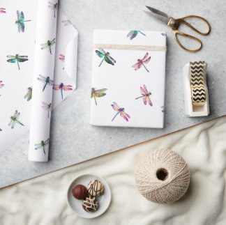 Libellen Geschenkpapier
