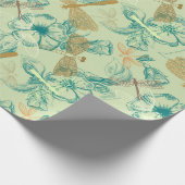 Libellen Geschenkpapier (Ecke)