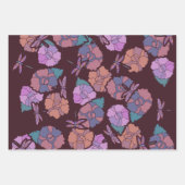 Libellen Geschenkpapier Set (Vorderseite 3)