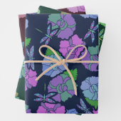Libellen Geschenkpapier Set (Beispiel)