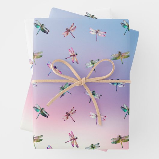 Libellen glauben geschenkpapier set (Beispiel)