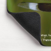 Libellen-Glaubens-Bibelvers-Mauspad Mousepad (Ecke)