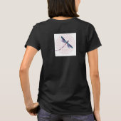 Libellen Häkeldeckchen T-Shirt (Rückseite)